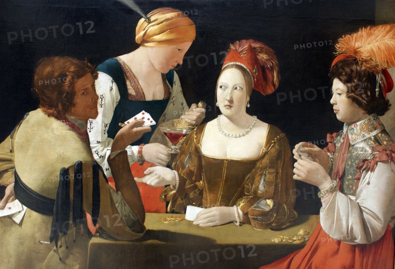 The Cheat with the Ace of Diamonds, c. 1635. Artist: La Tour, Georges, de (1583-1652)