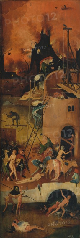The Haywain (Triptych) Right panel, c. 1516. Artist: Bosch, Hieronymus (c. 1450-1516)