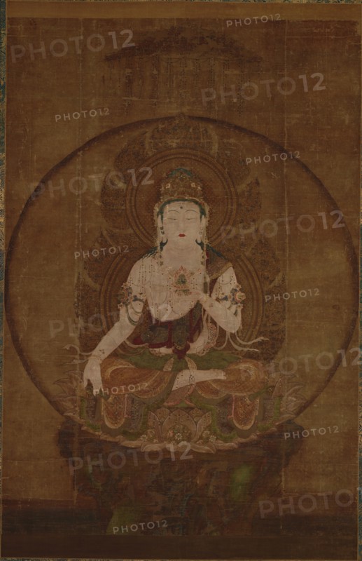 The Bodhisattva Akasagarbha (Kokuzo Bosatsu), 12th century. Artist: Anonymous