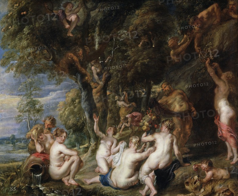 Nymphs and Satyrs, c. 1615. Artist: Rubens, Pieter Paul (1577-1640)