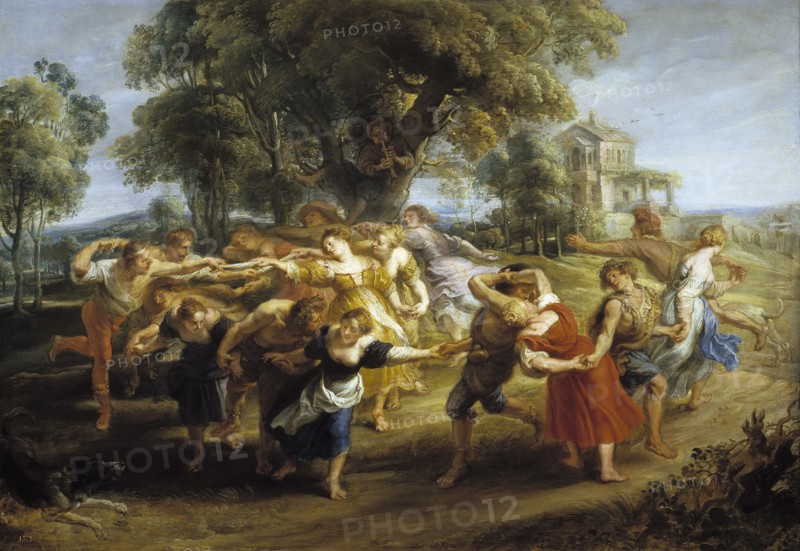 Peasant Dance, 1630-1635. Artist: Rubens, Pieter Paul (1577-1640)