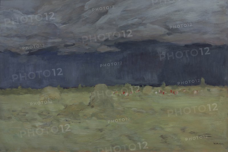 Hay-making, 1900. Artist: Levitan, Isaak Ilyich (1860-1900)