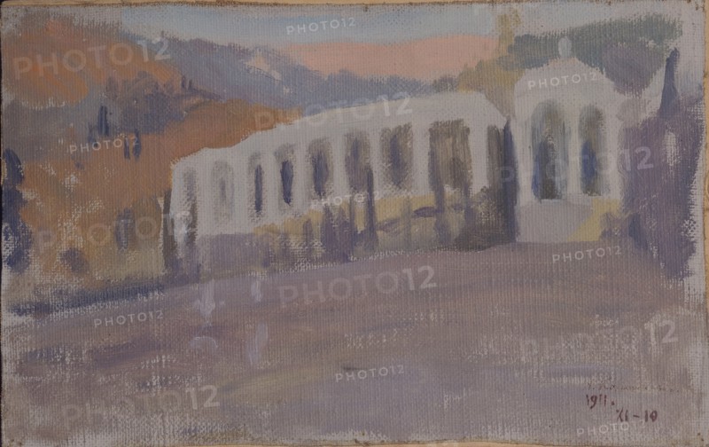 Elegy, 1911. Artist: Kalinichenko, Jakov Jakovlevich (1869-1938)