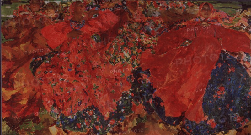 The Whirlwind, 1906. Artist: Malyavin, Filipp Andreyevich (1869-1940)