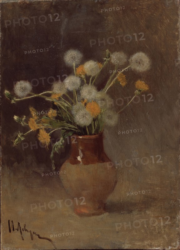 Dandelions, 1889. Artist: Levitan, Isaak Ilyich (1860-1900)