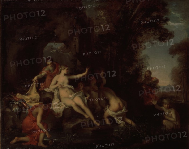 Diana and Actaeon. Artist: Galloche, Louis (1670-1761)