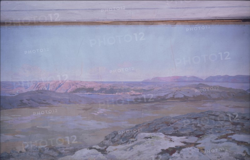 A Fjord in Norway. Artist: Borisov, Alexander Alexeyevich (1866-1934)