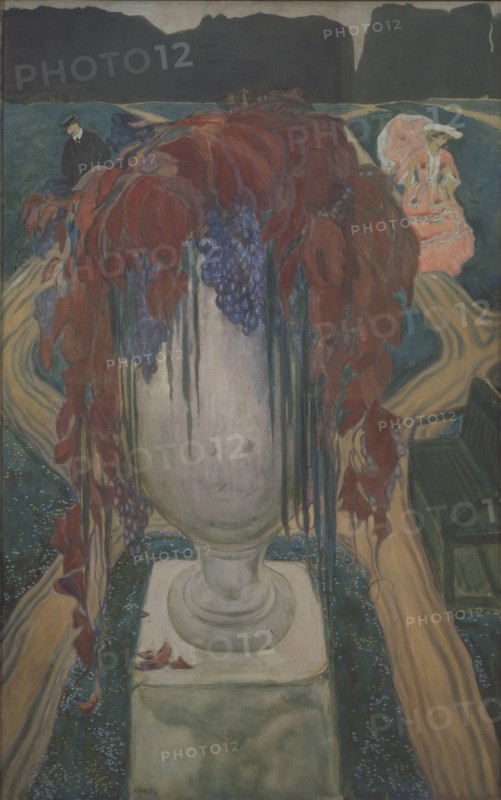 Autumn (A Vase), 1906. Artist: Bakst, Léon (1866-1924)
