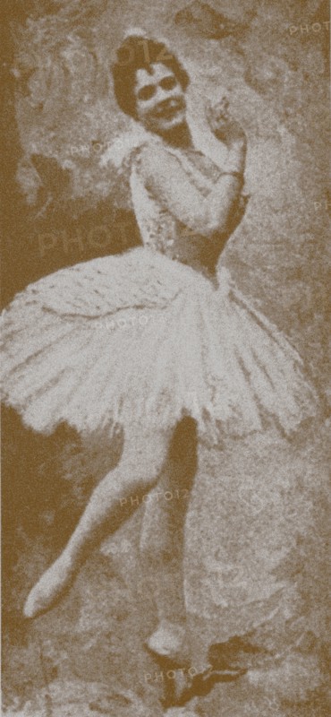 Pierina Legnani as Odette in the Ballet Swan Lake Artist: Anonymous