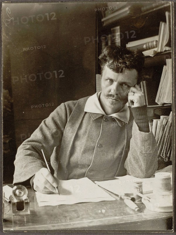Self-Portrait Artist: Strindberg, August (1849-1912)