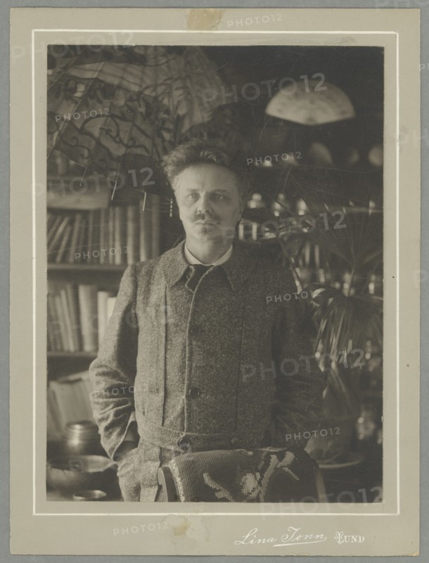 August Strindberg Artist: Jonn, Lina (1861-1896)