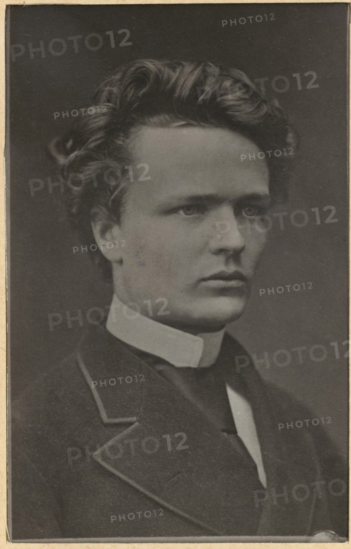 August Strindberg Artist: Roesler, August Josef Robert (1837-1896)