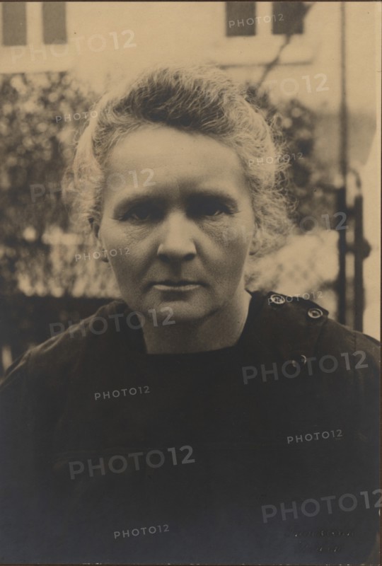 Portrait of Marie Curie (1867-1934) Artist: Anonymous