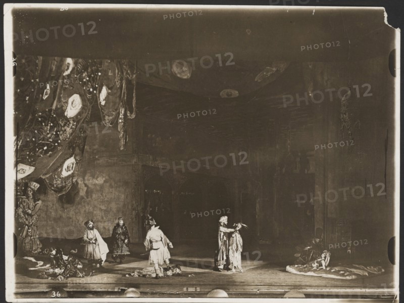 Ballet Scheherazade by N. Rimsky-Korsakov Artist: Anonymous