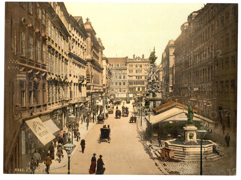 The Graben, Vienna Artist: Anonymous