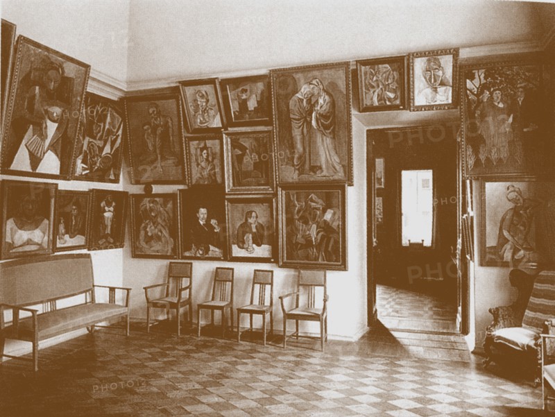 Study (known as the Picasso Room) in Shchukin's house Artist: Anonymous