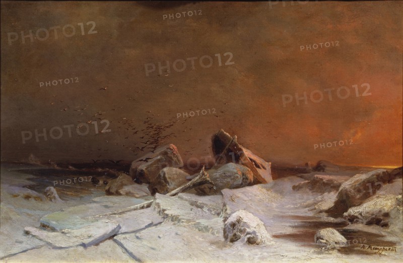The Debacle. Artist: Meshchersky, Arseni Ivanovich (1834-1902)