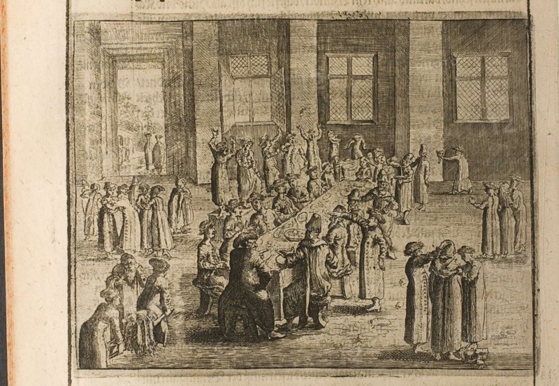 The Wedding (Illustration from Travels to the Great Duke of Muscovy and the King of Persia by Adam Artist: Rothgiesser, Christian Lorenzen (?-1659)