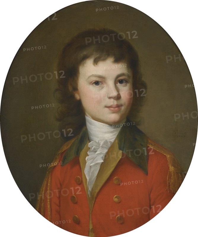 Portrait of Count Pavel Alexandrovich Stroganov (1774-1817), Aged 15. Artist: Voille, Jean Louis (1744-after 1803)