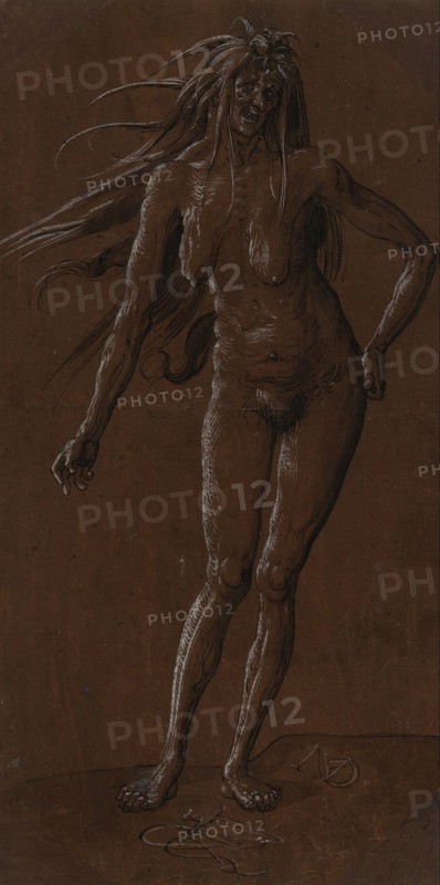 Witch. Artist: Manuel, Niklaus (ca. 1484-1530)