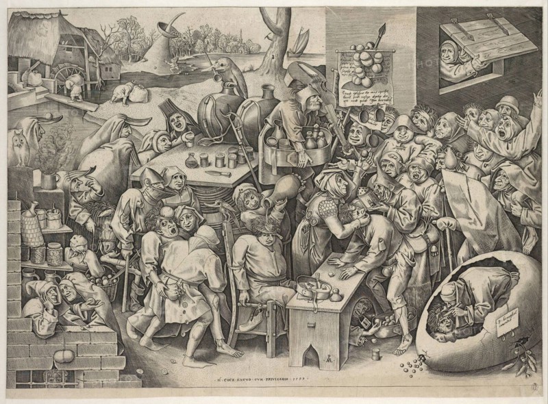The Witch of Malleghem. Artist: Bruegel (Brueghel), Pieter, the Elder (ca 1525-1569)