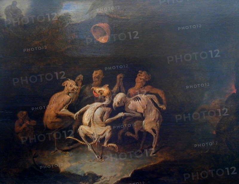 The demons. Artist: Ryckaert (Rijckaert), David (1612-1661)