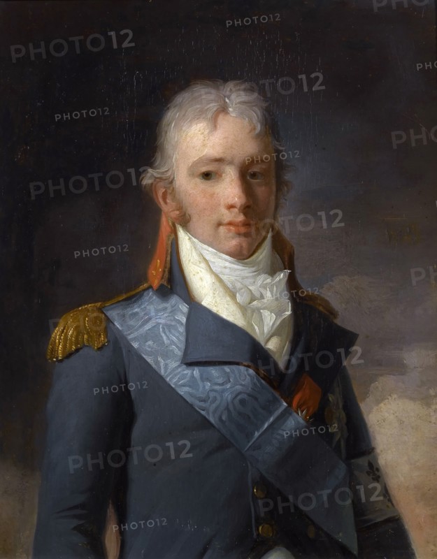 Charles Ferdinand d'Artois, Duke of Berry (1778-1820). Artist: Danloux, Henri-Pierre (1753-1809)