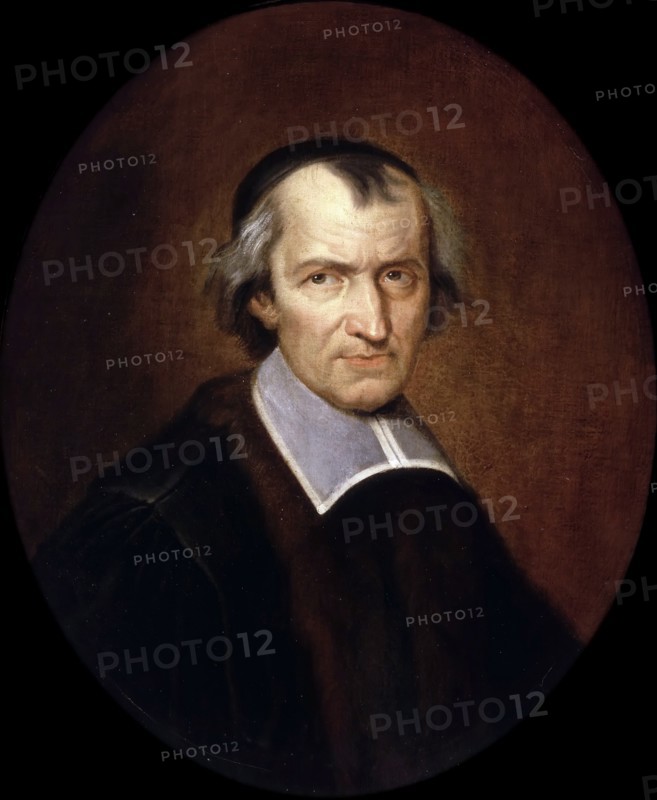 Portrait of Antoine Arnauld (1612-1694). Artist: Champaigne, Jean-Baptiste de (1631-1681)