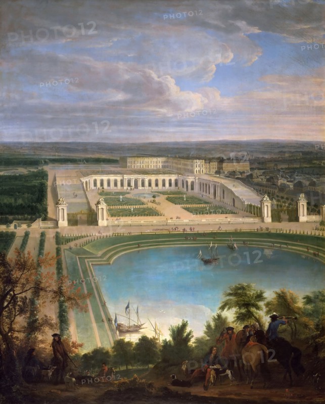 L'orangerie du château de Versailles. Artist: Martin, Jean-Baptiste (1659-1735)