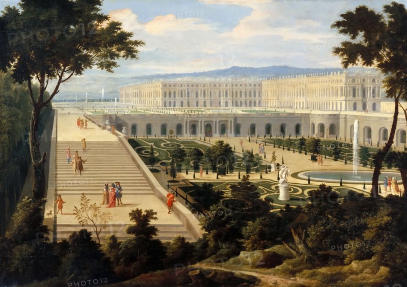 L'orangerie du château de Versailles. Artist: Martin, Jean-Baptiste (1659-1735)