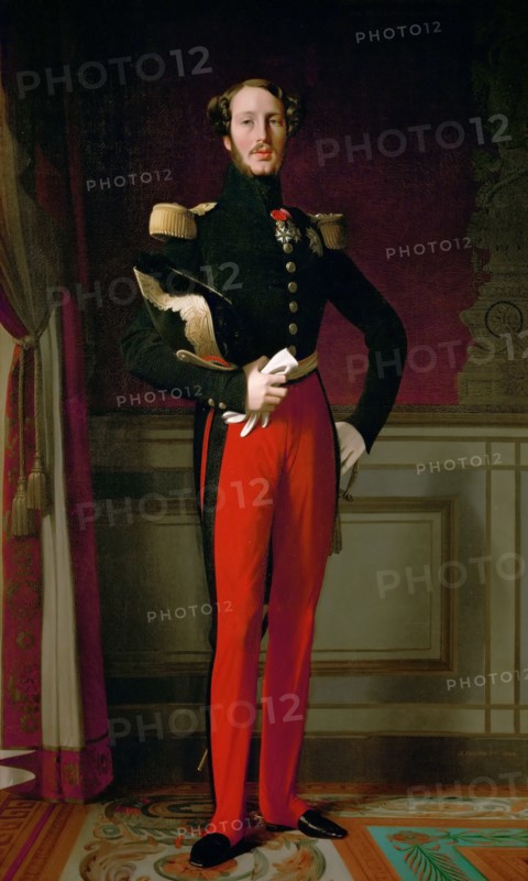 Prince Ferdinand Philippe, Duke of Orléans (1810-1842). Artist: Ingres, Jean Auguste Dominique (1780-1867)