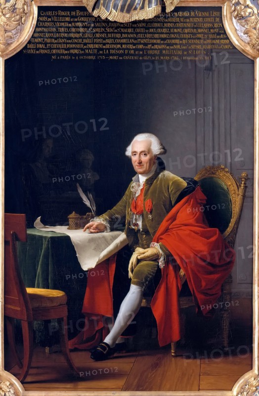 Charles-Roger, prince de Bauffremont (1713-1795). Artist: Labille-Guiard, Adélaïde (1749-1803)