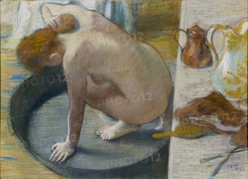 The tub. Artist: Degas, Edgar (1834-1917)