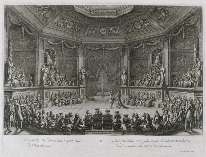 Le Grand Divertissement royal de Versailles, July 18, 1668. Artist: Le Pautre, Jean (1618-1682)
