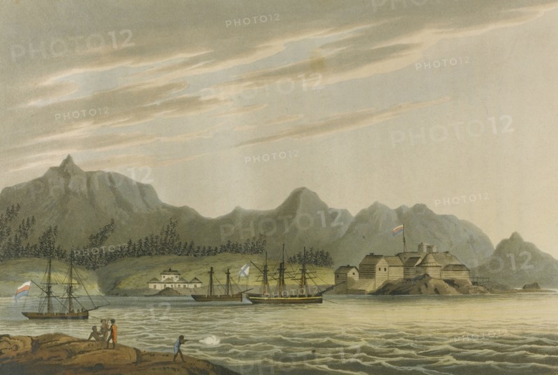 Lysyansky: A Voyage Round the World In the Years 1803-06, in the Ship Neva. Artist: Anonymous
