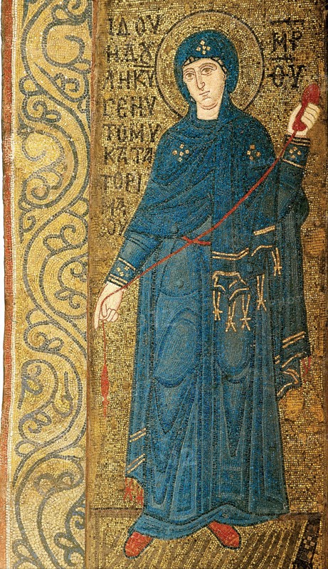 The Annunciation. Artist: Byzantine Master