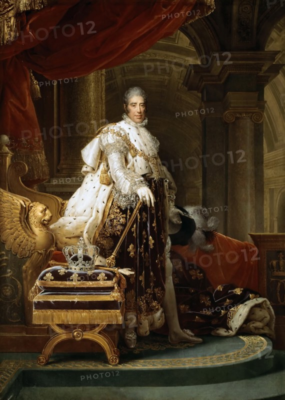 King Charles X of France. Artist: Gérard, François Pascal Simon (1770-1837)