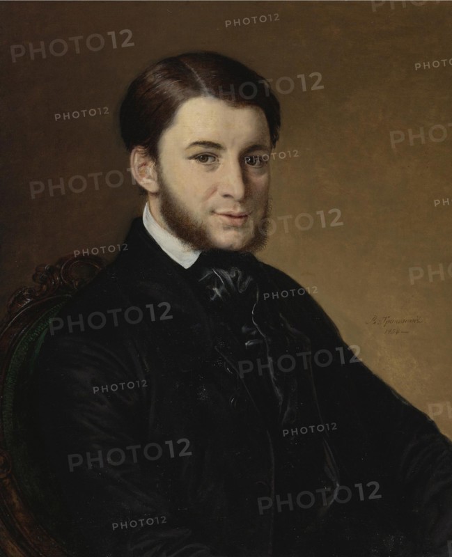 Portrait of Leonid Matveyevich Muromtsev (1825-1899). Artist: Tropinin, Vasili Andreyevich (1776-1857)