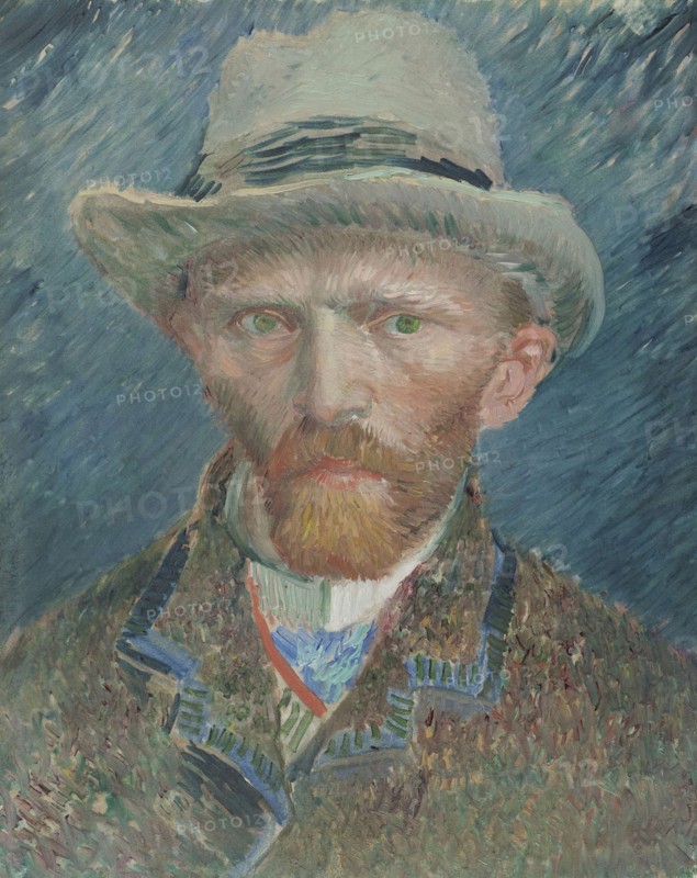 Self-Portrait. Artist: Gogh, Vincent, van (1853-1890)