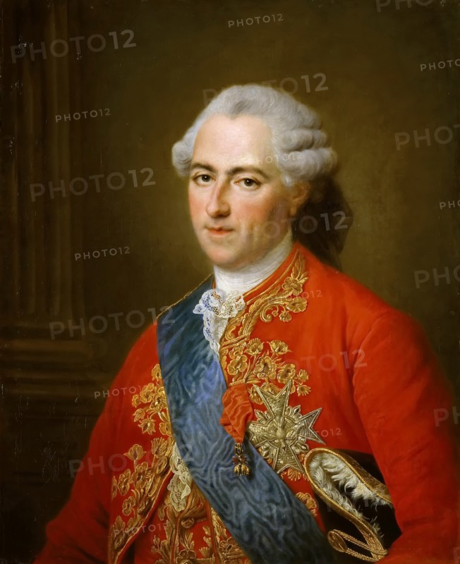 Portrait of the King Louis XV (1710-1774). Artist: Drouais, François-Hubert (1727-1775)