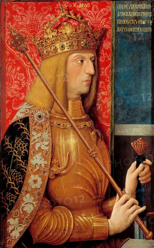 Portrait of Emperor Maximilian I (1459-1519). Artist: Strigel, Bernhard (ca 1460-1528)