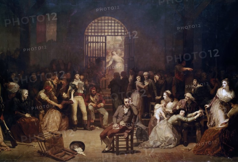 The Call for the Last Victims of the Terror, 7-9 Thermidor, Year 2 (25-27 July 1794). Artist: Muller (Müller), Charles Louis Lucien (1815-1892)