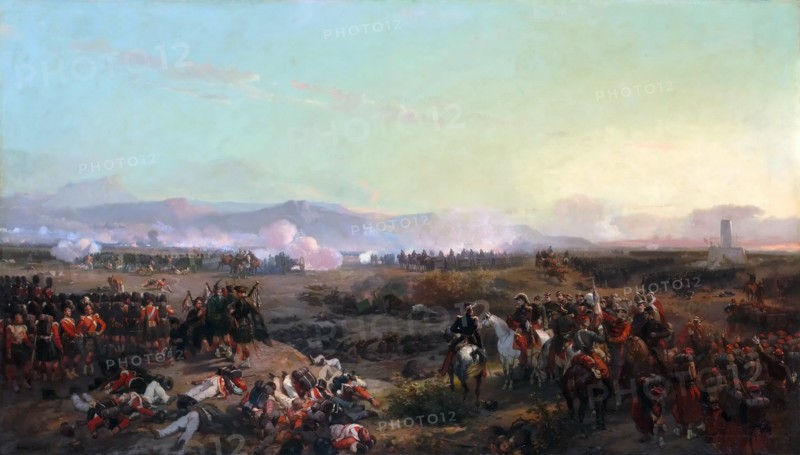 The Battle of the Alma on September 20, 1854. Artist: Lami, Eugène Louis (1800-1890)