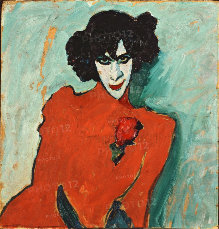 Alexander Sakharoff. Artist: Javlensky, Alexei, von (1864-1941)