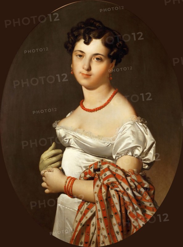 Portrait of Madame Cécile Panckoucke, née Bochet. Artist: Ingres, Jean Auguste Dominique (1780-1867)