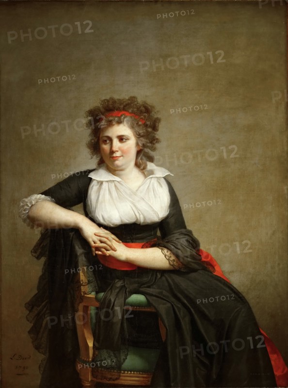 Robertine Tourteau, Marquise d'Orvilliers (1772-1862). Artist: David, Jacques Louis (1748-1825)