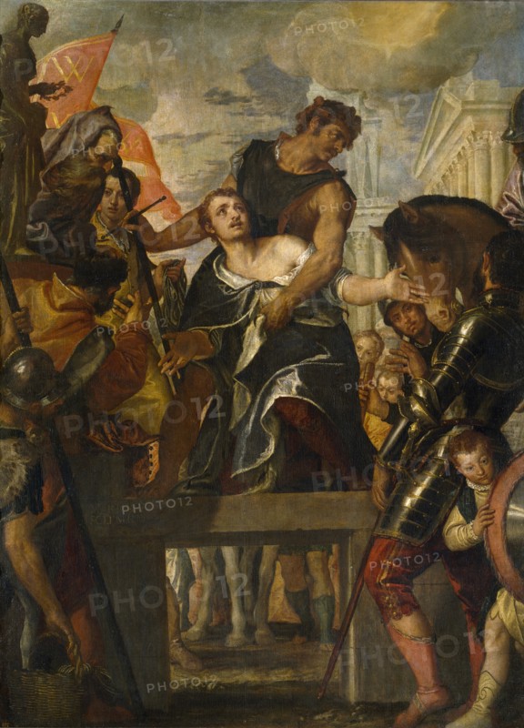 The Martyrdom of Saint Menas. Artist: Veronese, Paolo (1528-1588)