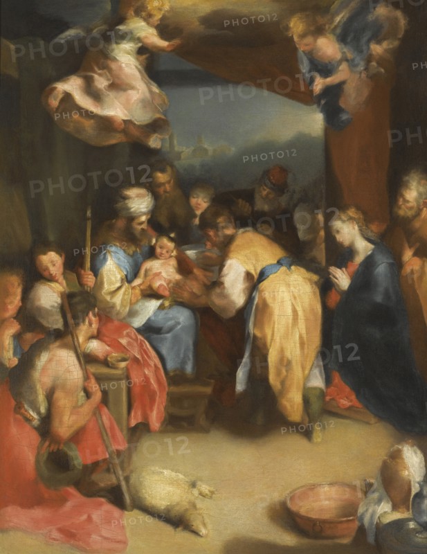 The circumcision of Christ. Artist: Barocci, Federigo (1528-1612)