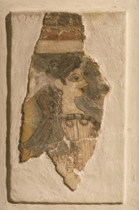 La Parisienne (from the Palace Complex of Knossos). Artist: Bronze Age culture