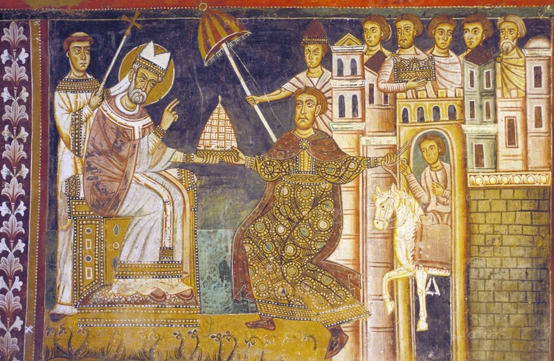 The Donation of Constantine. Artist: Anonymous